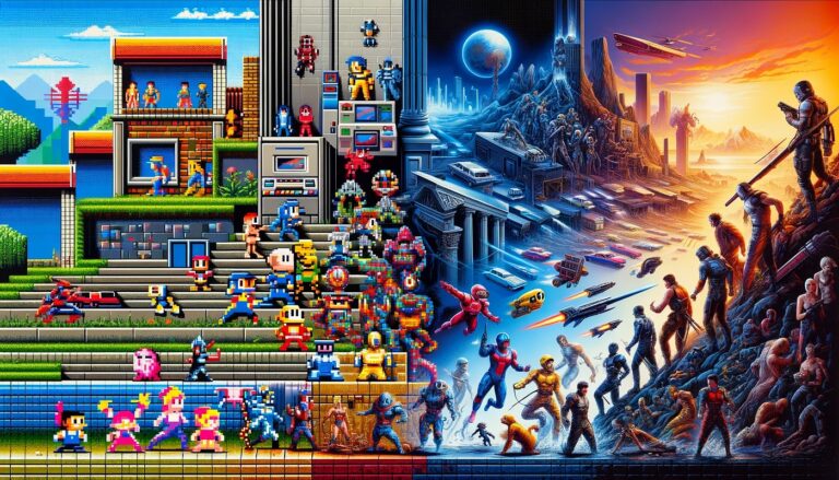 Crafting Immersive Worlds: The Art and Impact of 2D Backgrounds in Game Design